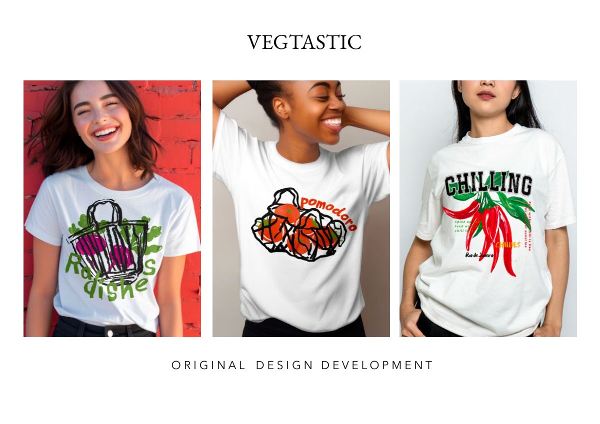 Women’s graphics portfolio: Vegtastic