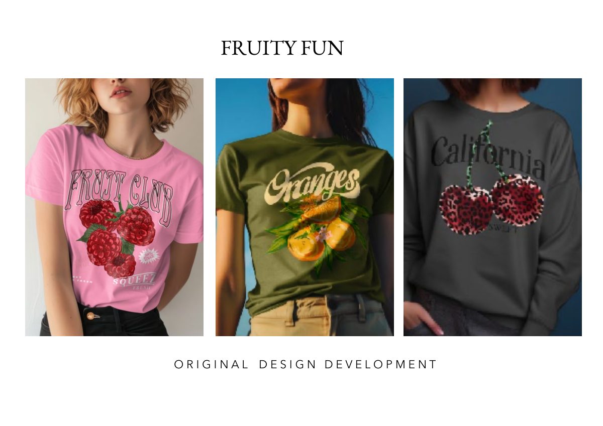 Women’s graphics portfolio: Fruity Fun