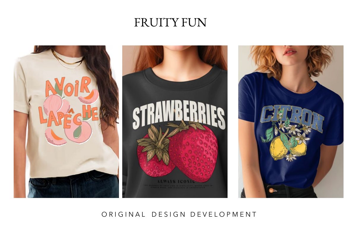 Women’s graphics portfolio: Fruity Fun